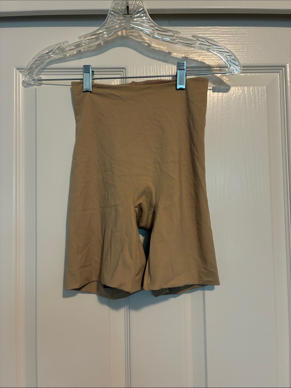 Assets By Spanx Nude High-Waist Sculpting Shorts